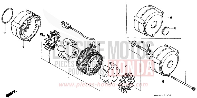 GENERATOR von CB Seven Fifty CANDY BLAZE ORANGE (YR196) von 1999